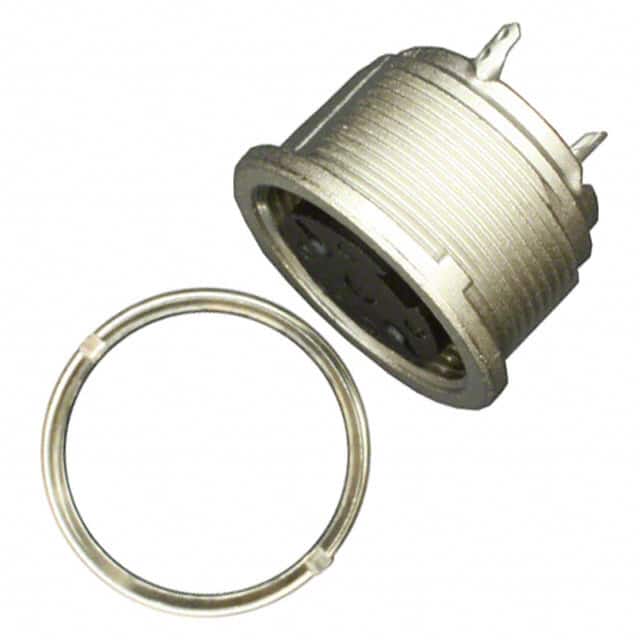 T3203018U CONN RCPT FMALE 2P GOLD SLDR CUP