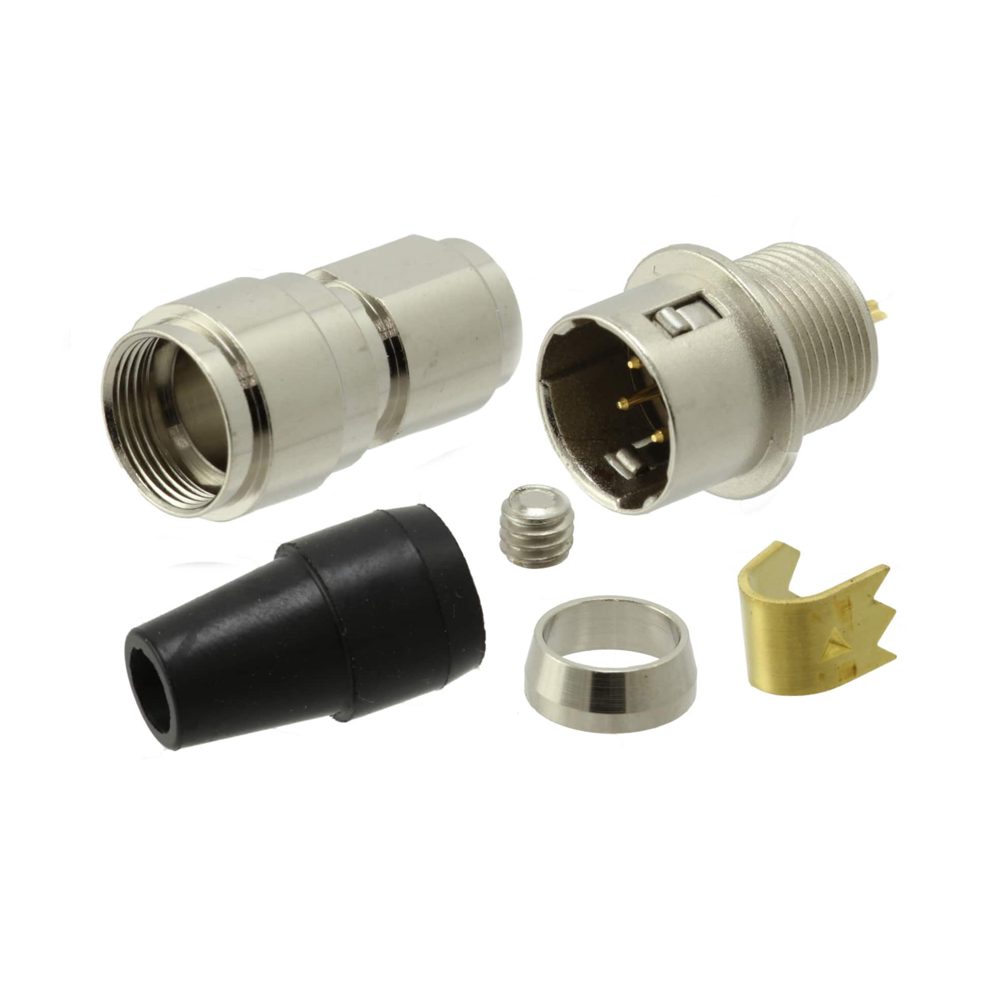 SD-PNN04-MMLAL-SX0-000 CONN PLUG MALE 4POS SOLDER CUP