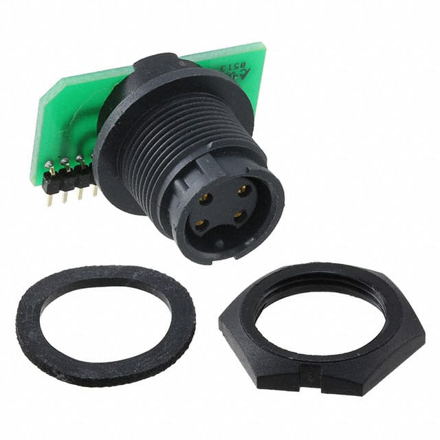 7251-4SG-300 CONN RCPT FMALE 4POS GOLD SOLDER