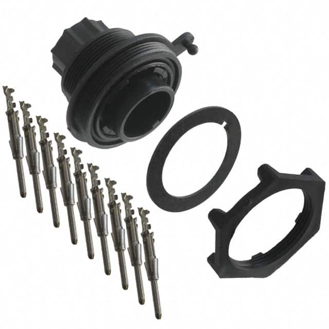 PX0727/P CONN RCPT MALE 9POS TIN CRIMP