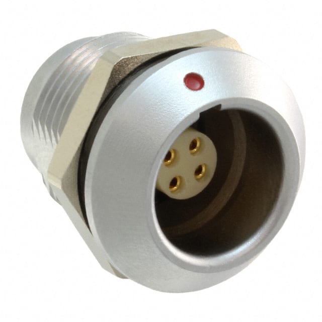 821K004-203R001 CONN RCPT FMALE 4P GOLD SLDR CUP