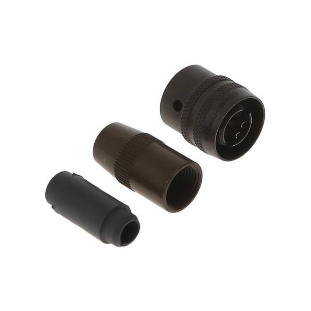 PT06W-8-2P CONN PLUG MALE 2P GOLD SLDR CUP