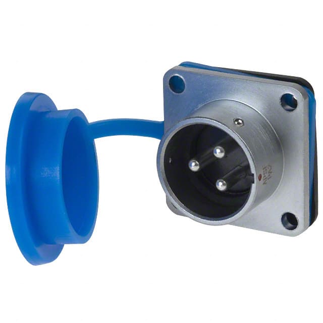 APSFPA2 CONN RCPT MALE 3POS SOLDER CUP