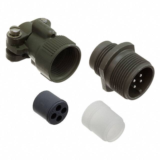 MS3101F14S-2P CONN RCPT MALE 4P SOLDER CUP