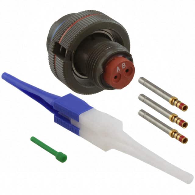 MS3459W10SL-4S CONN PLUG FMALE 2POS GOLD CRIMP
