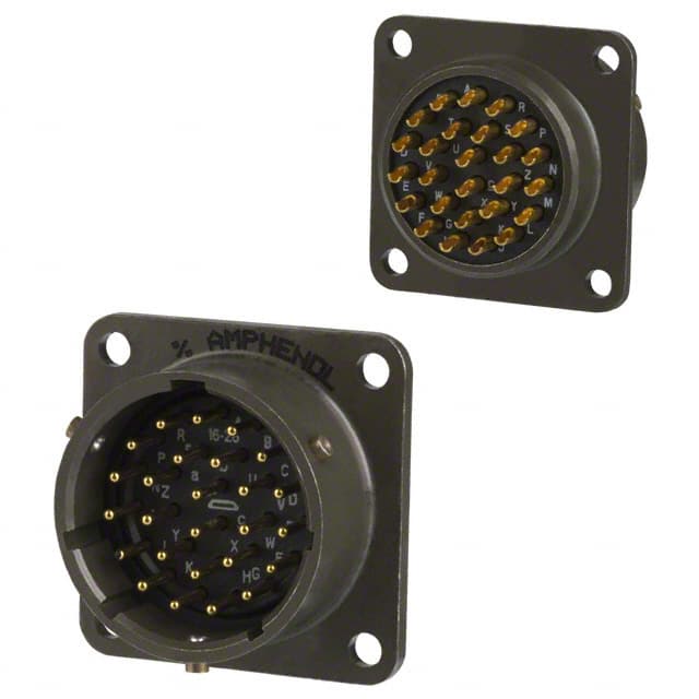 MS3112E16-26P CONN RCPT MALE 26P GOLD SLDR CUP