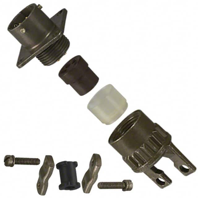 MS3110F-10-6P CONN RCPT MALE 6P GOLD SLDR CUP