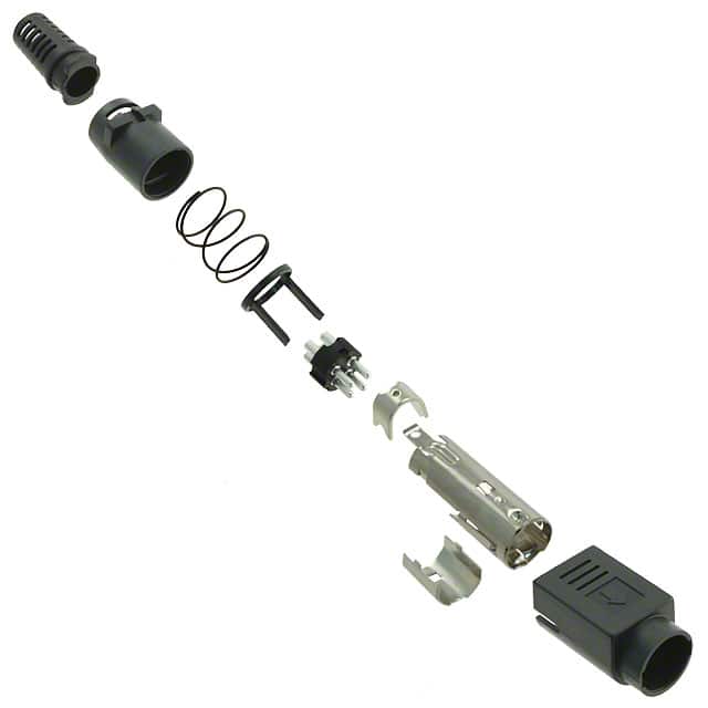 PDP-40 CONN PLUG MALE 4 SILVER SOLDER