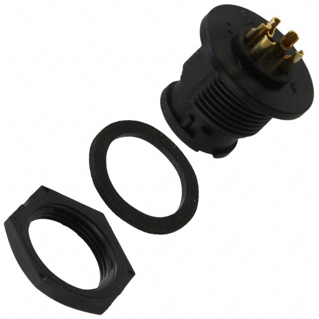 7282-5PG-300 CONN RCPT MALE 5P GOLD SLDR CUP