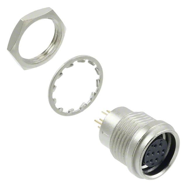HR25A-7R-8SA CONN RCPT FMALE 8POS GOLD SOLDER