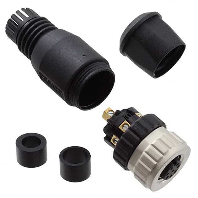43-00130 CONN PLUG FMALE 8POS GOLD SCREW
