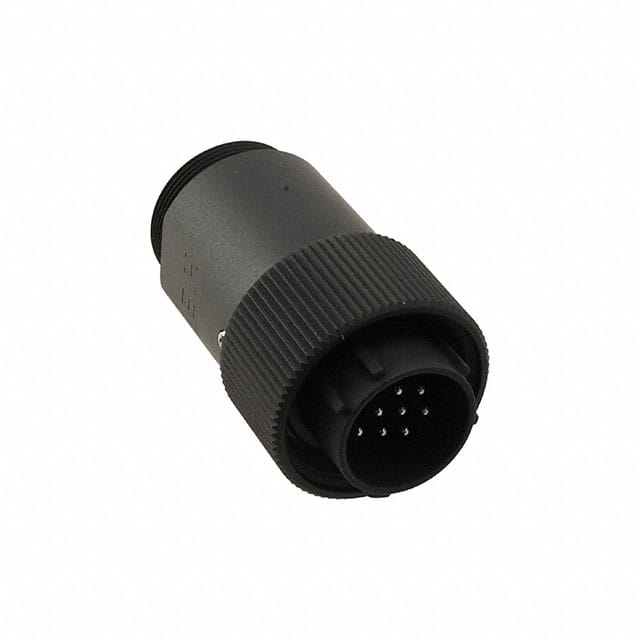 JR16WP-10P(31) CONN PLUG MALE 10P SOLDER CUP