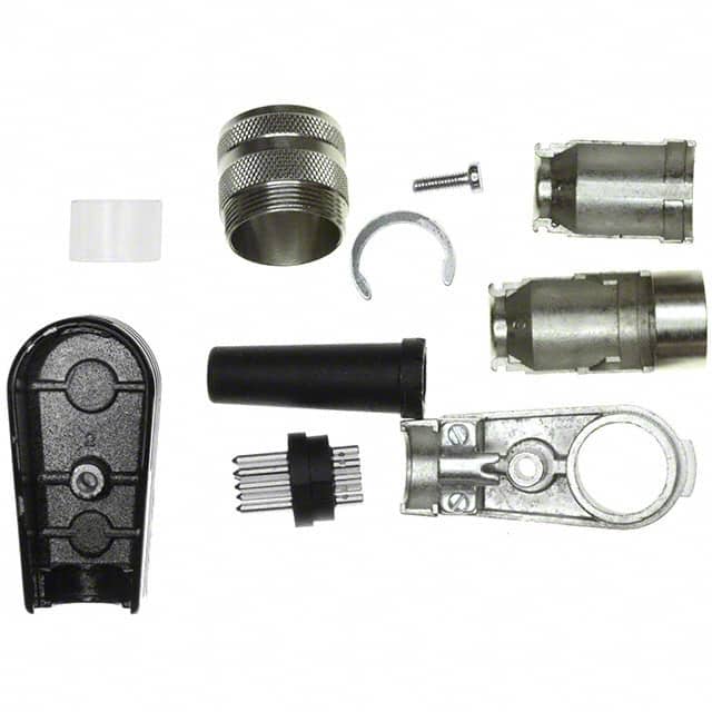 T3504005U CONN PLUG MALE 8P SILV SLDR CUP