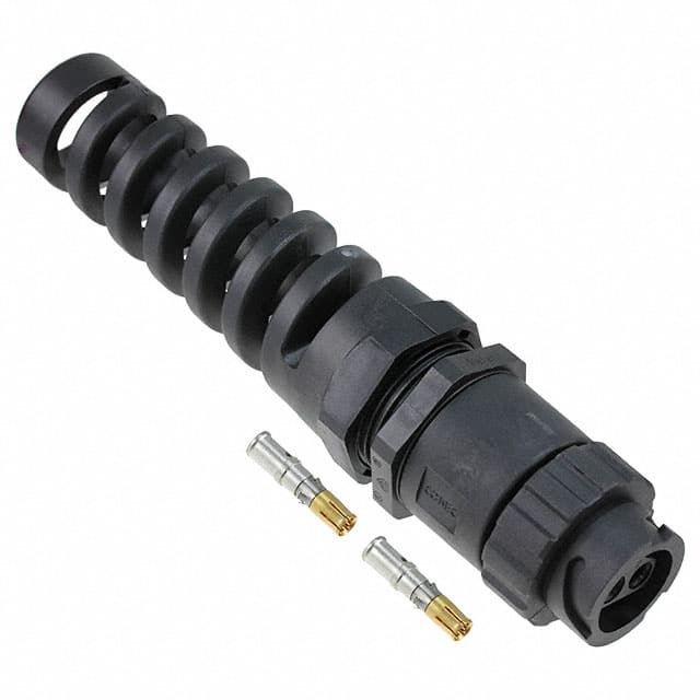 17-400123 CONN RCPT FMALE 2POS GOLD CRIMP
