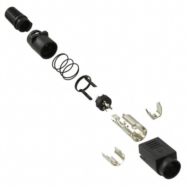 PDP-30 CONN PLUG MALE 3 SILVER SOLDER