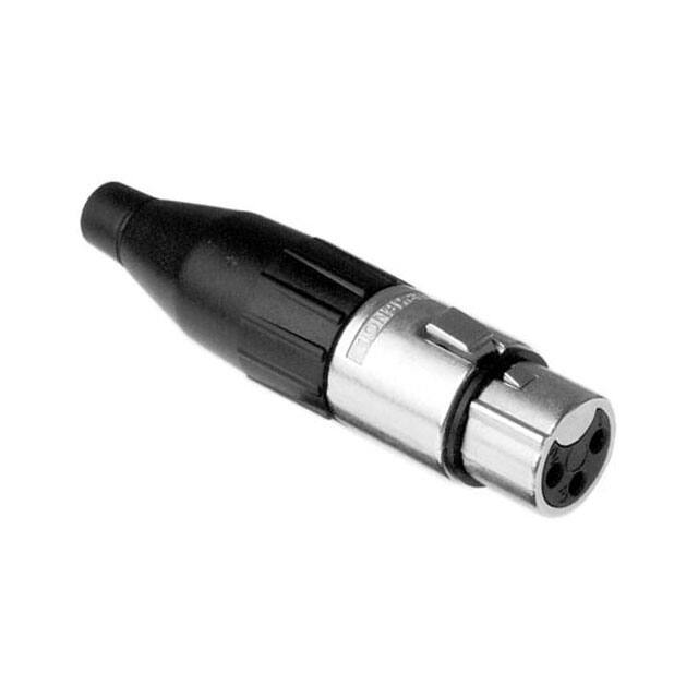 AC3F CONN PLUG FMALE XLR 3P SOLDER