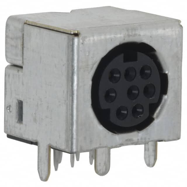 749268-1 CONN RCPT FMALE MINI DIN 8P SLDR
