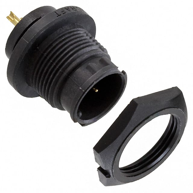 EN3P2MX CONN RCPT MALE 2P GOLD SLDR CUP