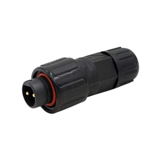 22002111-01 CONN PLUG MALE 2POS SOLDER CUP