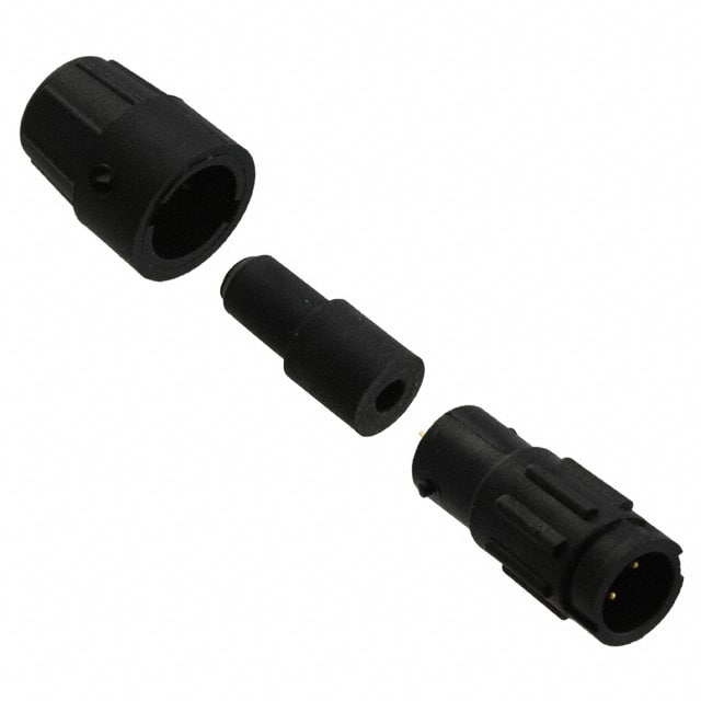 18282-3PG-311 CONN RCPT MALE 3P GOLD SLDR CUP