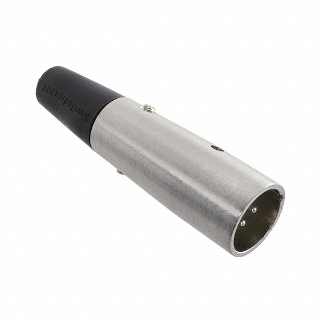 A4M CONN RCPT MALE XLR 4P SOLDER CUP