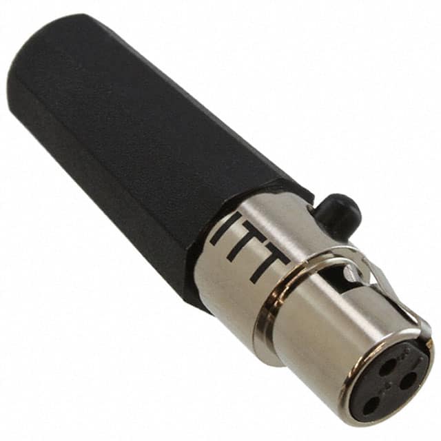 M-XL-3-11L CONN PLUG FMALE MINI XLR 3P SLDR