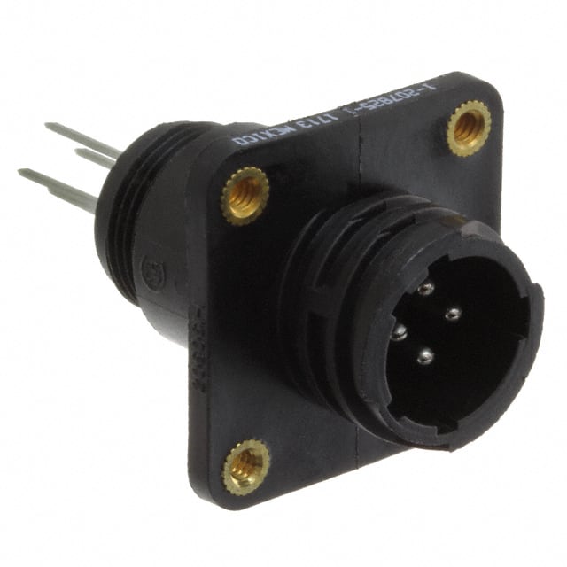 1-207825-1 CONN RCPT MALE 4POS TIN SOLDER