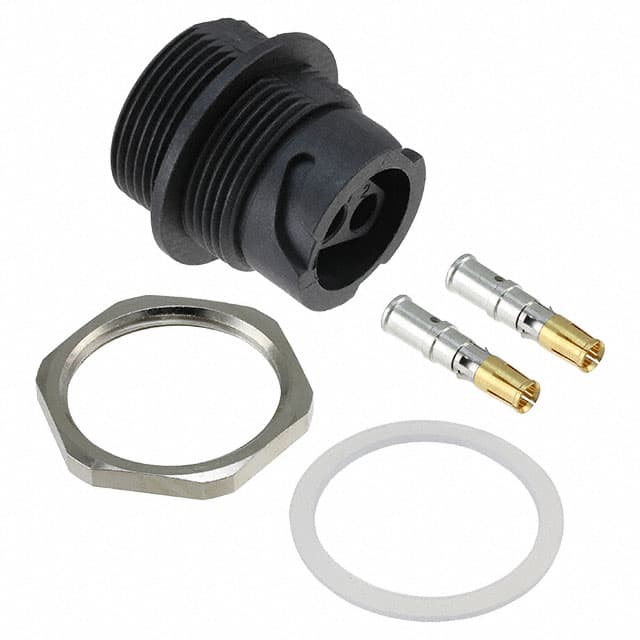 17-400133 CONN RCPT FMALE 2POS GOLD CRIMP