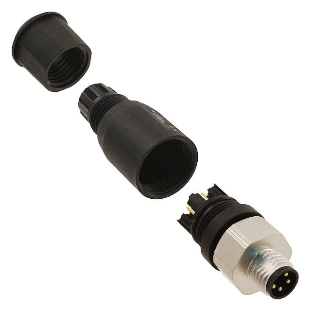 42-00007 CONN RCPT MALE 4P GOLD SLDR CUP