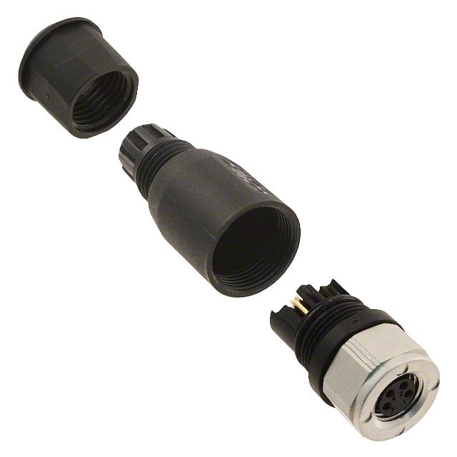 42-00008 CONN PLUG FMALE 4P GOLD SLDR CUP