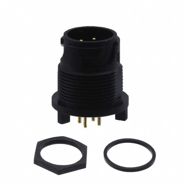 PXP4013/04P/PC CONN RCPT MALE 4POS GOLD SOLDER