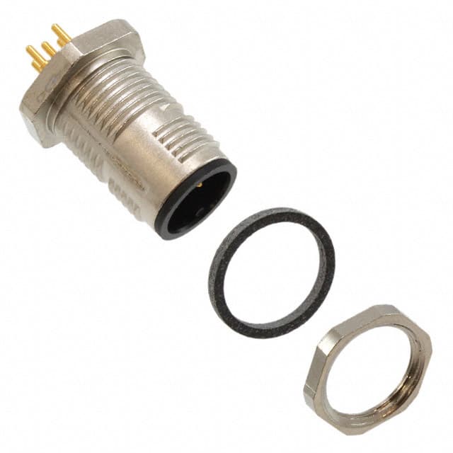 1551833 CONN PLUG MALE 5POS GOLD SOLDER