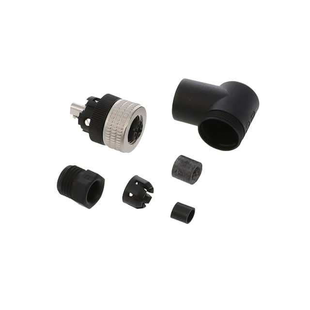 FIC-M12F5A CONN PLUG FMALE 5P WIRE LEAD