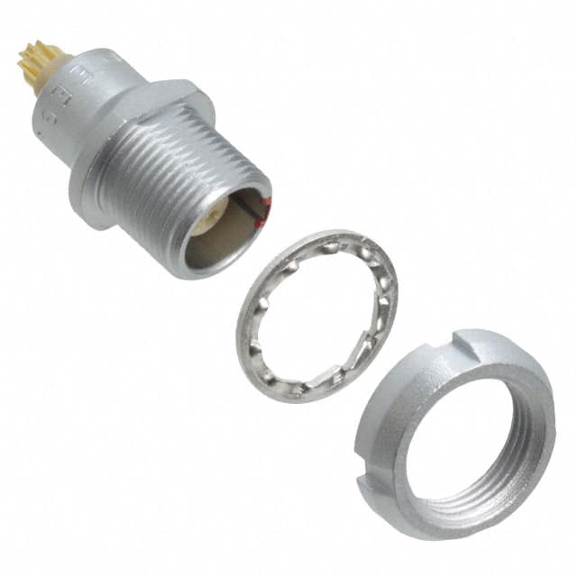 EEG.00.304.CLL CONN RCPT FMALE 4P GOLD SLDR CUP