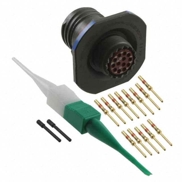 D38999/24WB35PA CONN RCPT MALE 13POS GOLD CRIMP