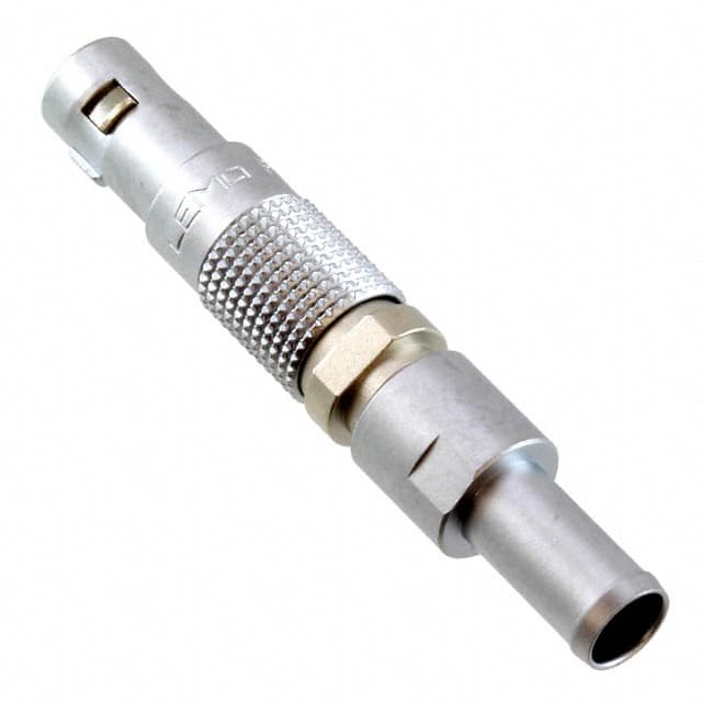FGG.00.302.CLAD35Z CONN PLUG MALE 2P GOLD SLDR CUP