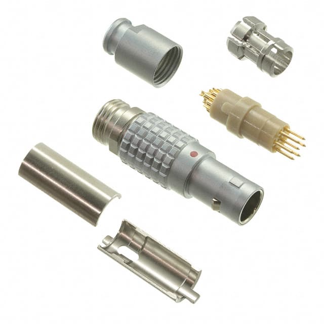 FGG.0B.307.CLAD56 CONN PLUG MALE 7P GOLD SLDR CUP