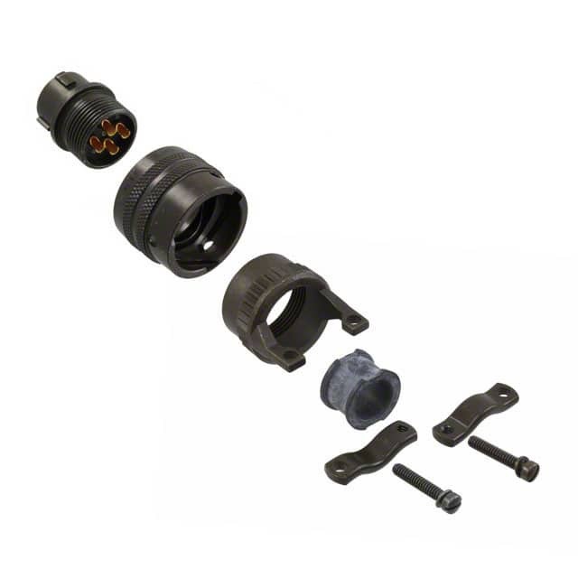 PT06A-12-4S(SR) CONN PLUG FMALE 4P GOLD SLDR CUP