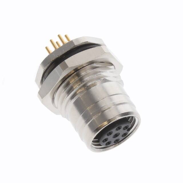 1200840033 CONN RCPT FMALE 8POS GOLD SOLDER