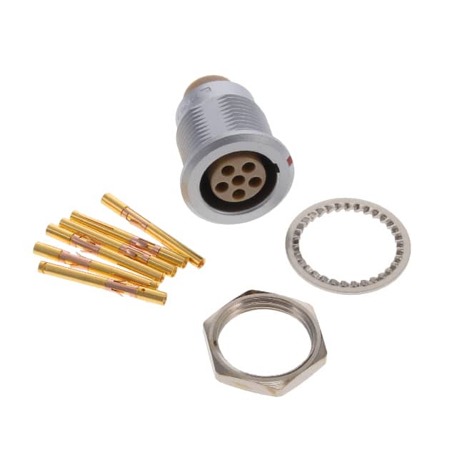 EGG.2B.306.CYM CONN RCPT FMALE 6POS GOLD CRIMP