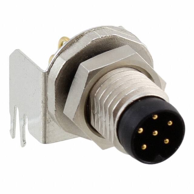 1424244 CONN PLUG MALE 6POS GOLD SOLDER