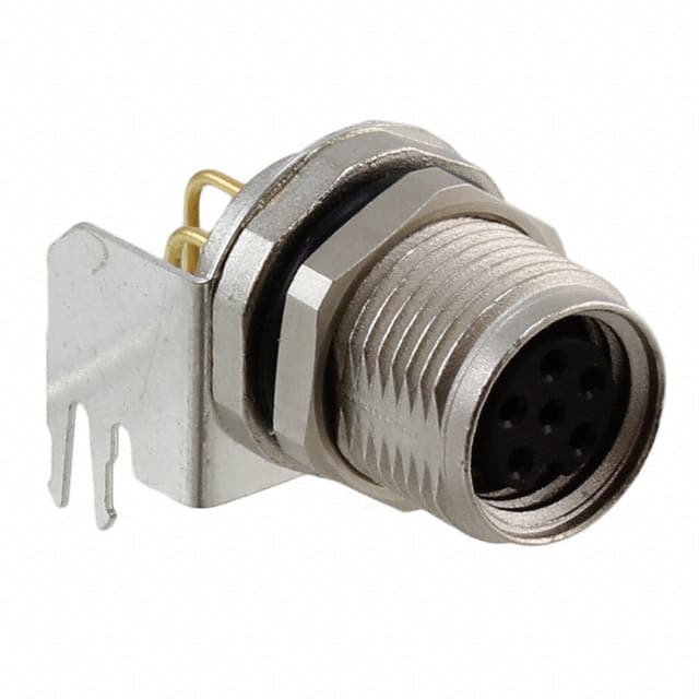 1424243 CONN RCPT FMALE 6POS GOLD SOLDER
