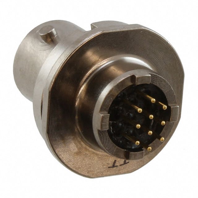 MKJ3C7F7-10DN CONN RCPT FMALE 10POS GOLD SLDR