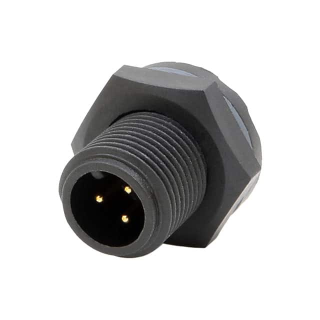 21003515-02 CONN RCPT MALE 3POS GOLD SOLDER