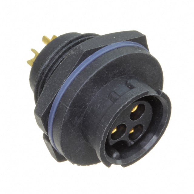 ABB-03RMFS-LC7001 CONN RCPT FMALE 3P GOLD SLDR CUP