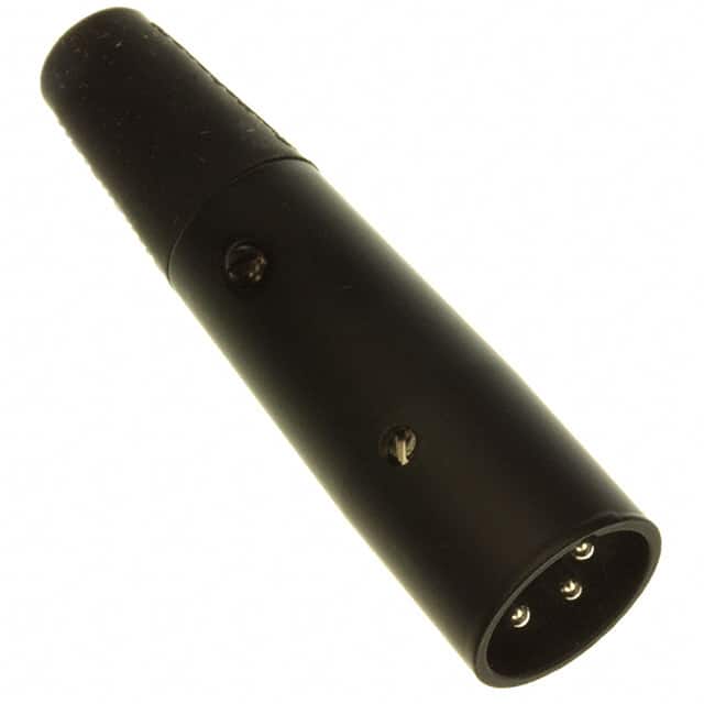 A3MB CONN RCPT MALE XLR 3P SOLDER CUP