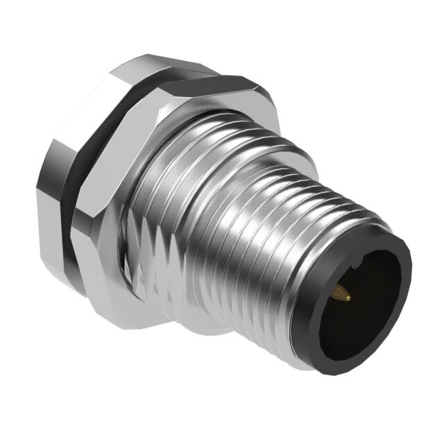 54-00195 CONN PLUG MALE 4P GOLD SLDR CUP