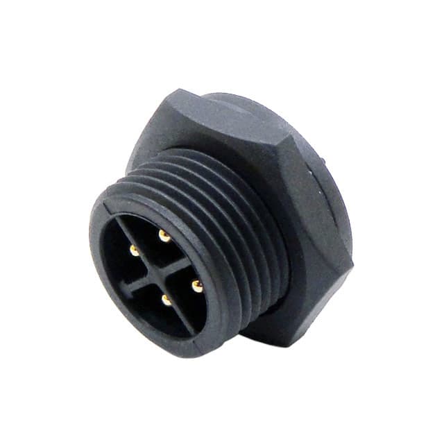23004515-01 CONN RCPT MALE 4POS SOLDER CUP