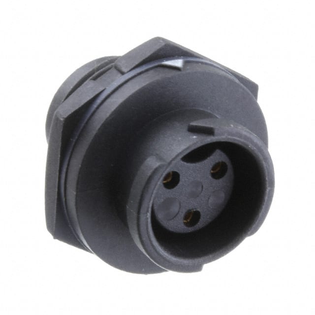 BD-03RMFS-QC8001 CONN RCPT FMALE 3P GOLD SLDR CUP