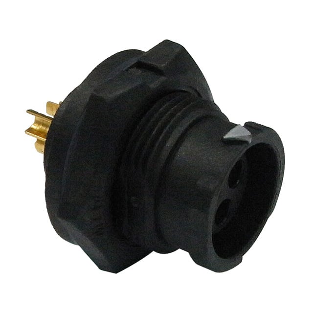 CB-04PMFS-QC8001 CONN RCPT FMALE 4P GOLD SLDR CUP